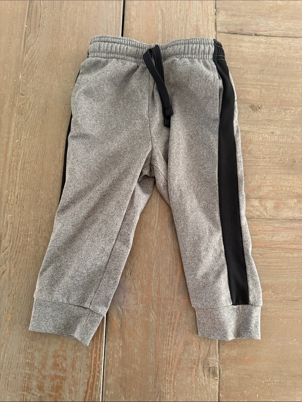 jumping beans Heather Gray Joggers with Black Side Panels